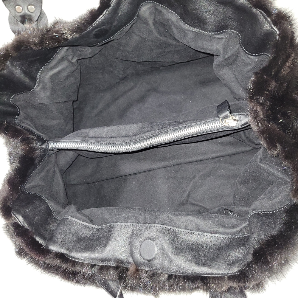 Falor Italia Le Borse Mink Handbag - Picture 5 of 9